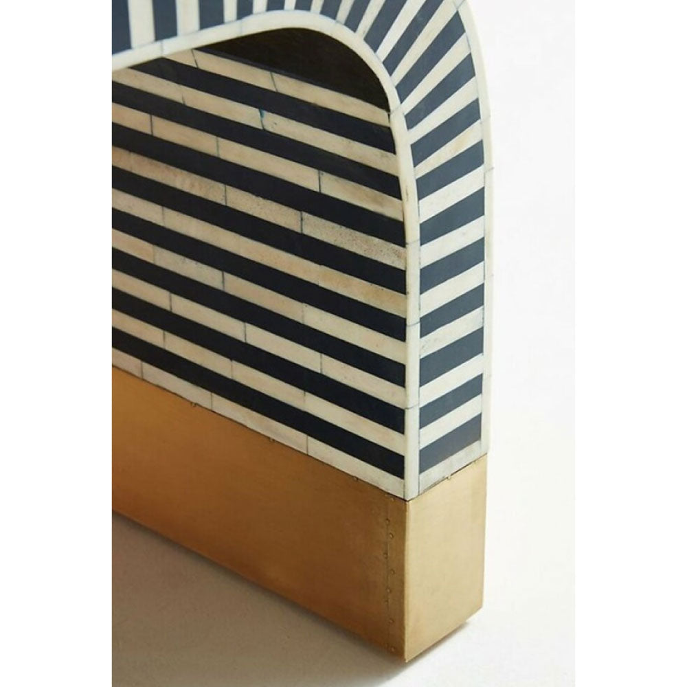 Bone Inlay Console Table