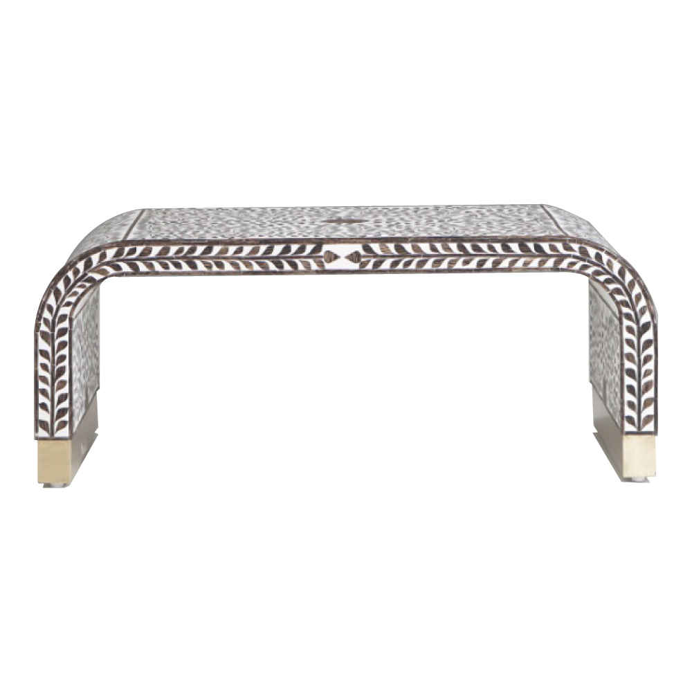 Bone Inlay Coffee Table