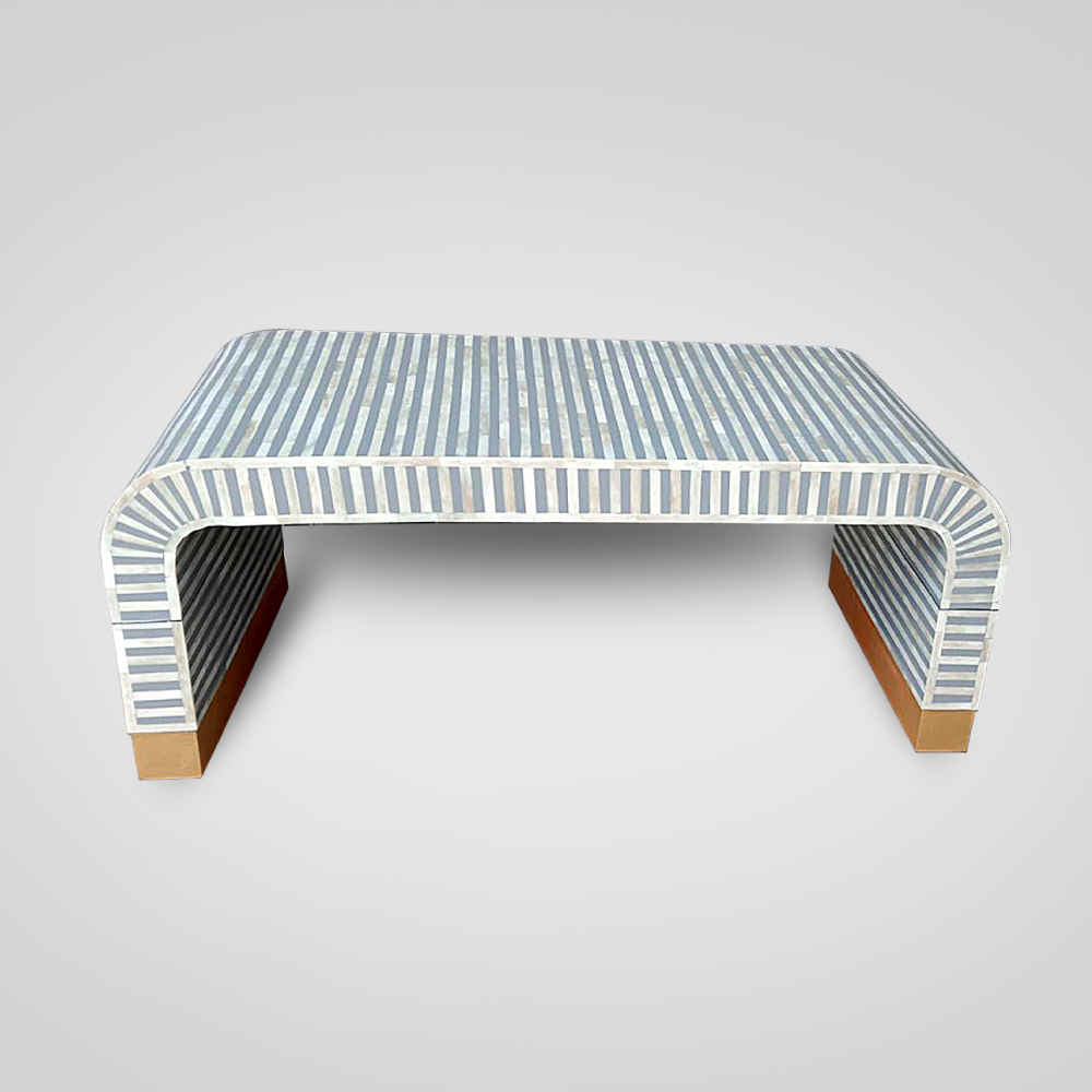 Bone Inlay Coffee Table