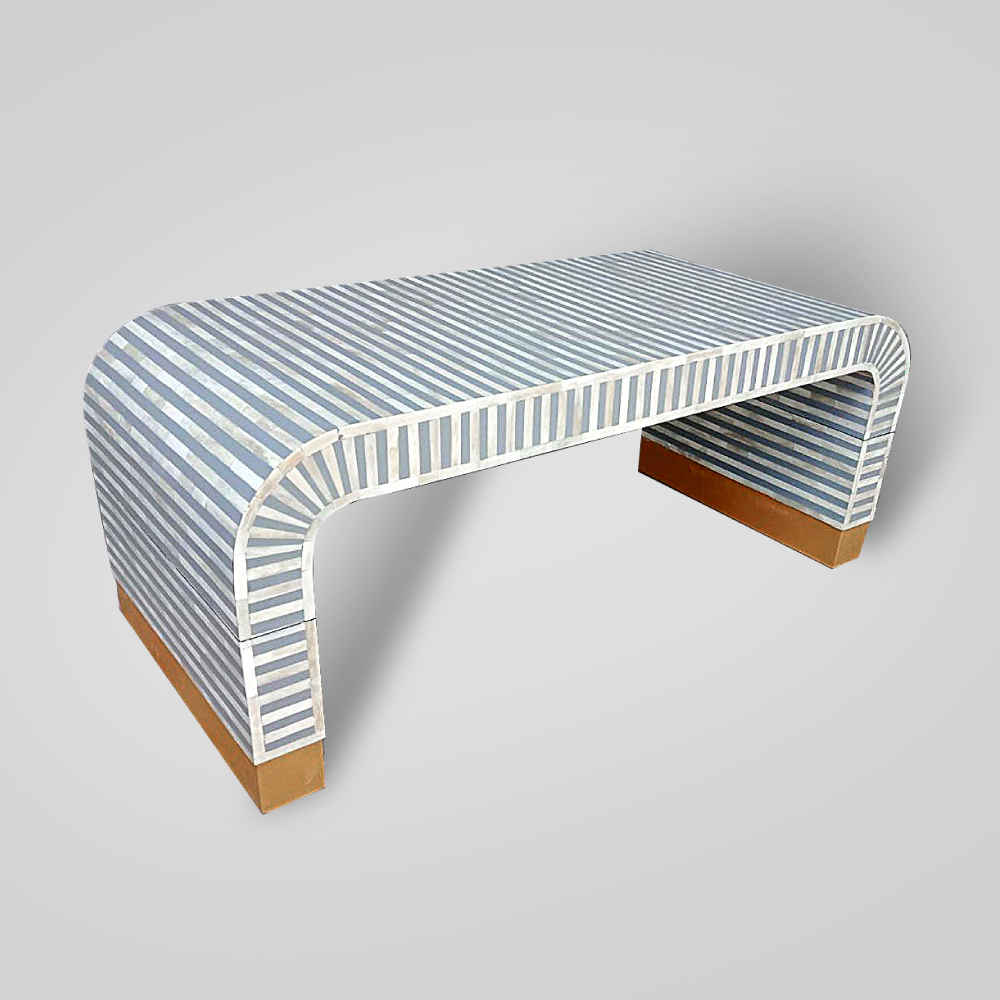 Bone Inlay Coffee Table