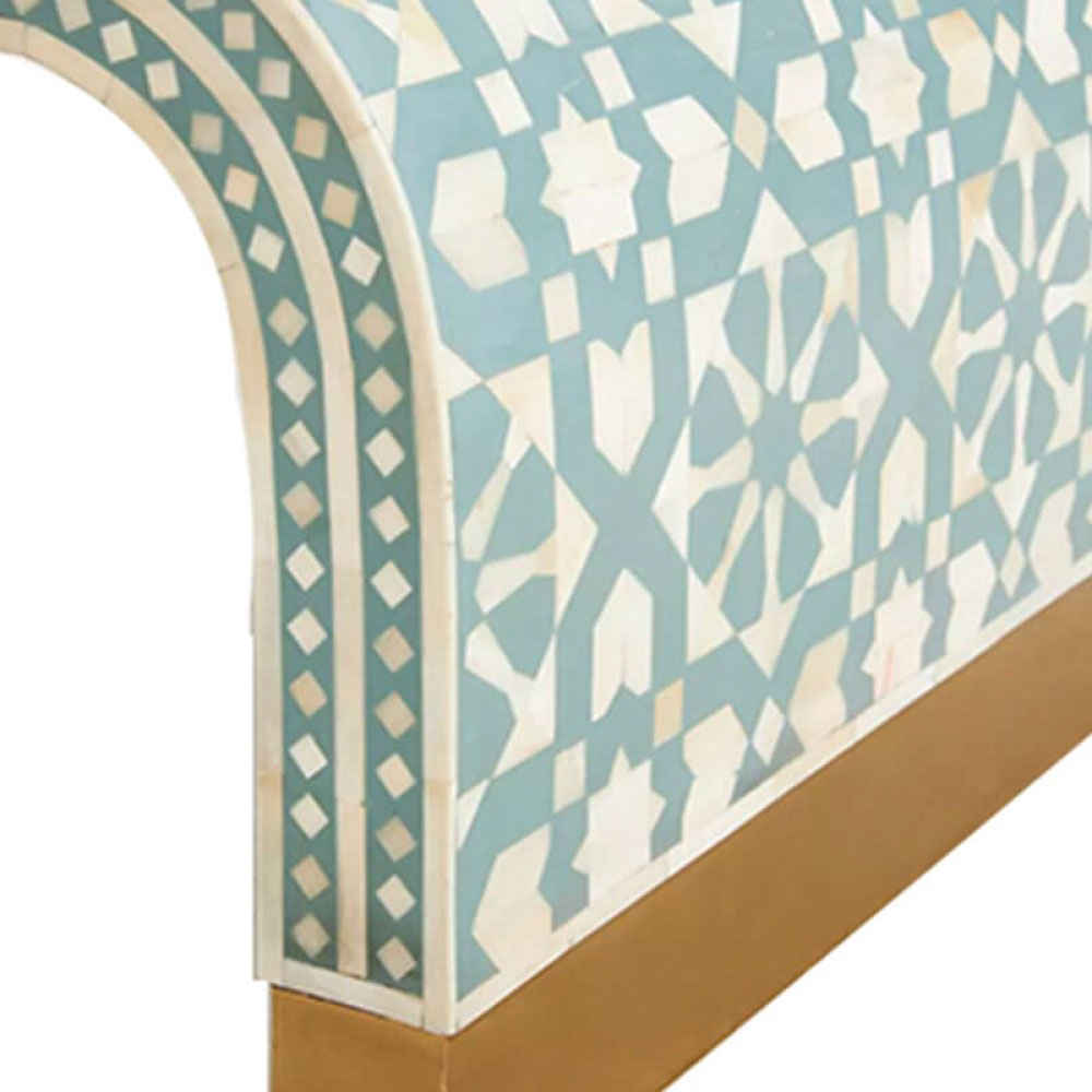 Bone Inlay Coffee Table