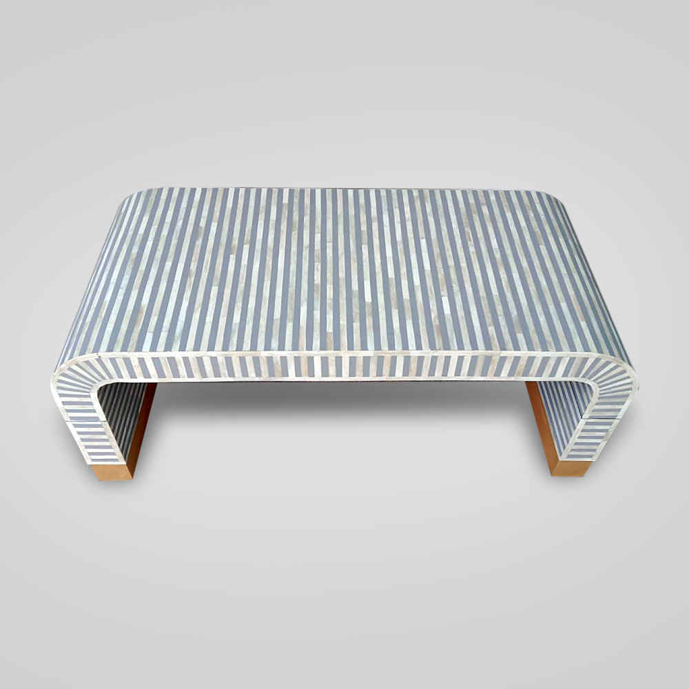 Bone Inlay Coffee Table