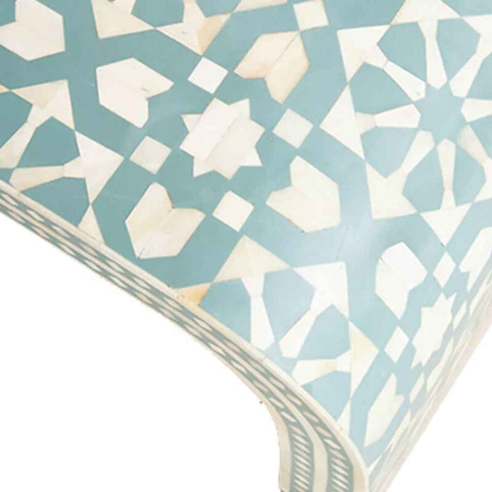 Bone Inlay Coffee Table