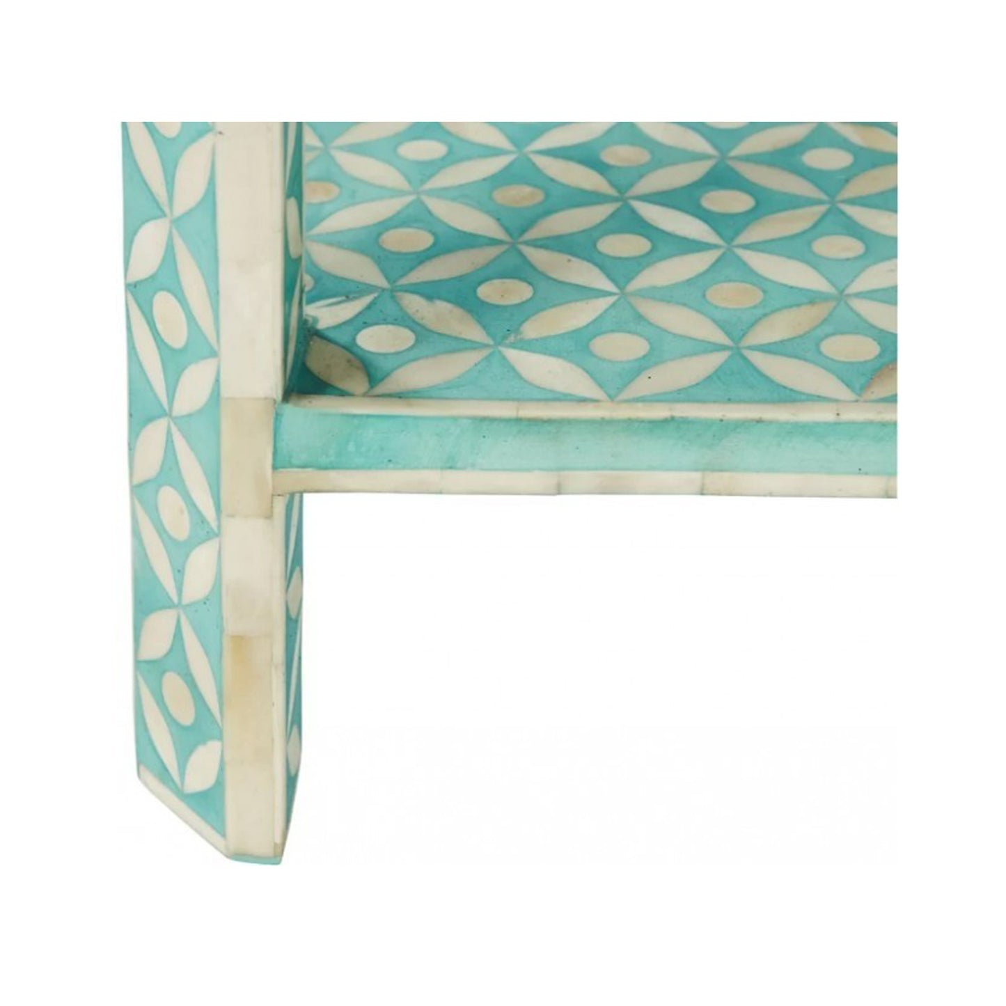 Bone Inlay Bedside Table (Night Stand, End Table)