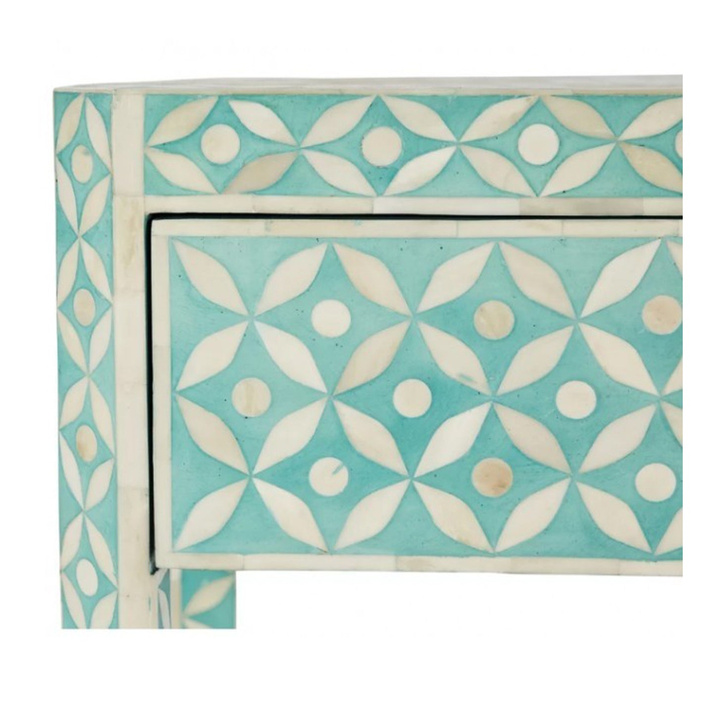 Bone Inlay Bedside Table (Night Stand, End Table)