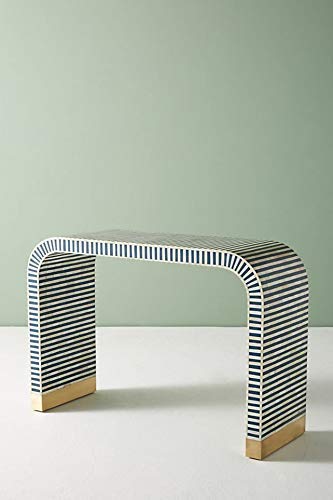 Bone Inlay Console Table