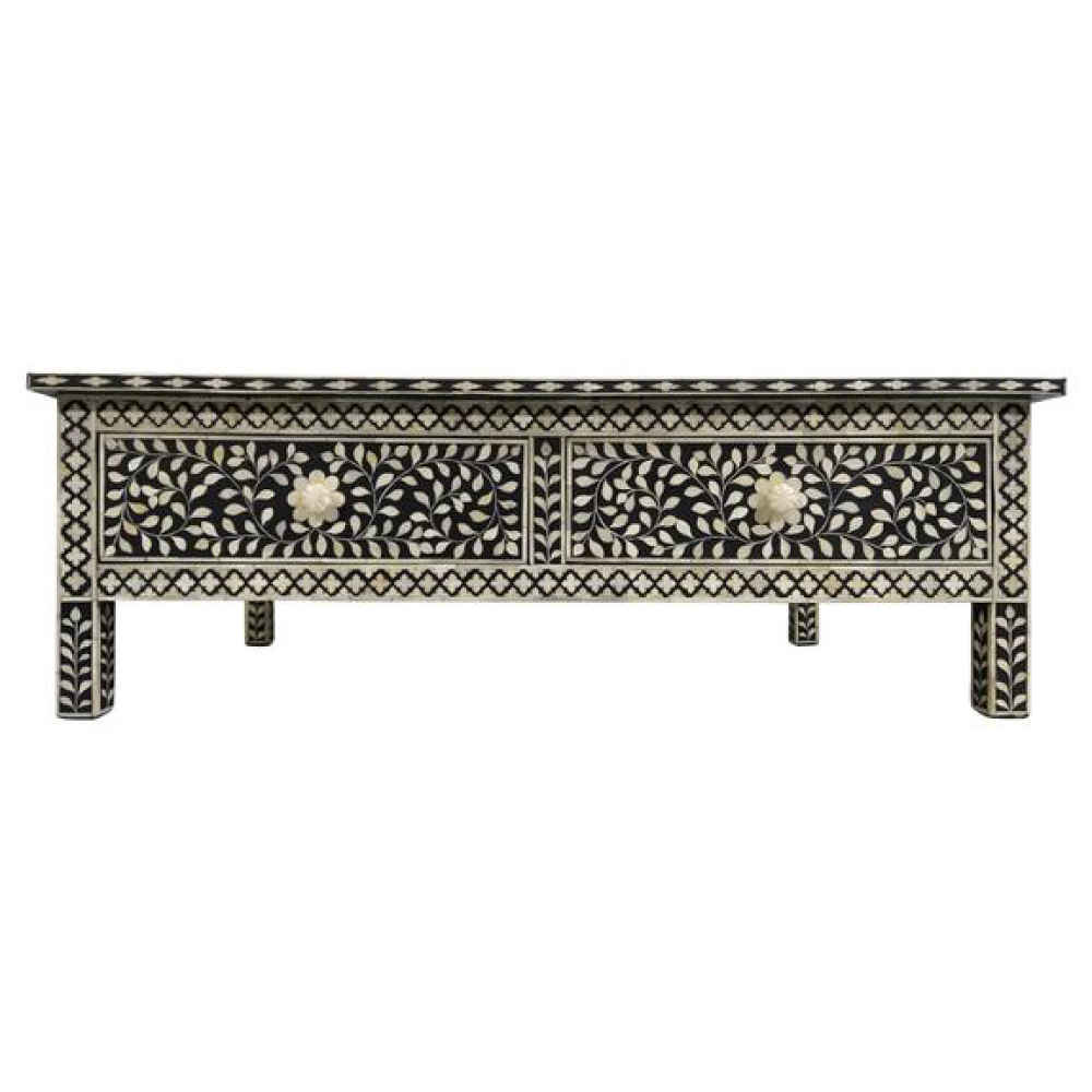 BONE INLAY COFFEE TABLE CFTB027