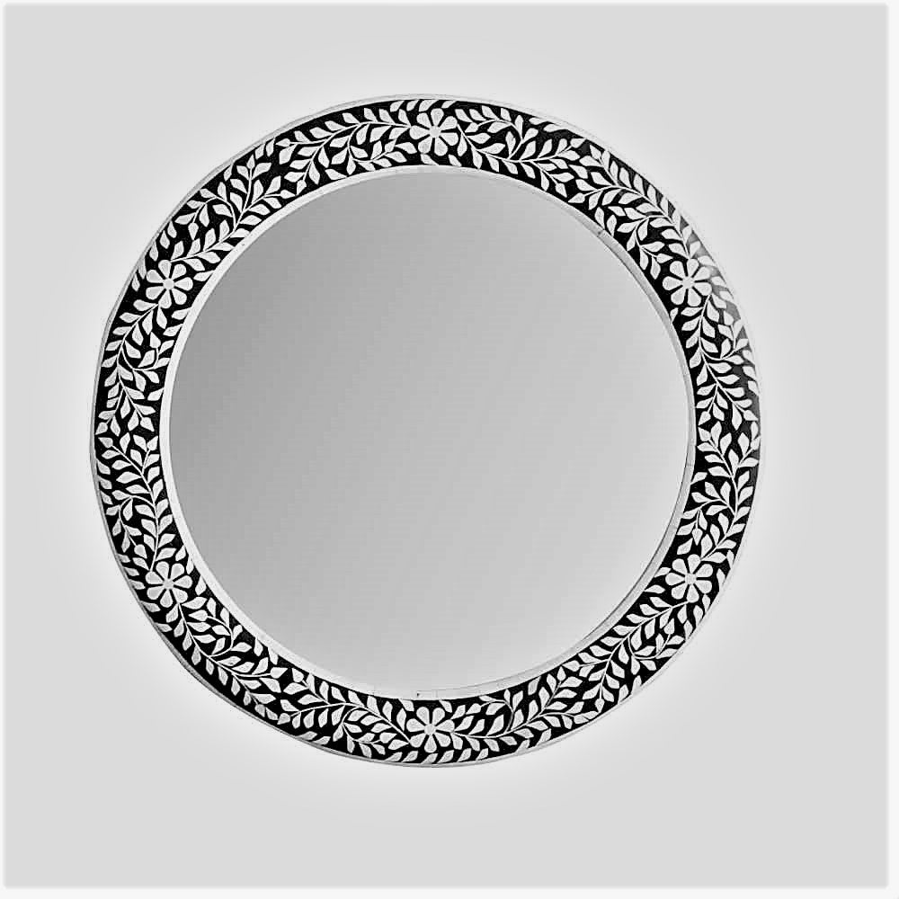 BONE INLAY MIRROR FRAME MRFRM013