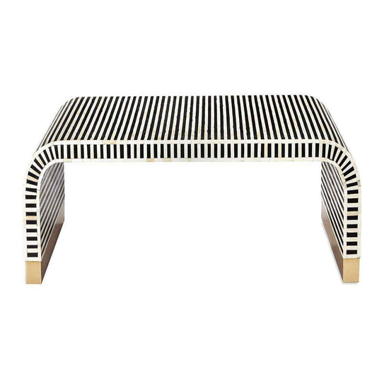 BONE INLAY COFFEE TABLE CFTB028