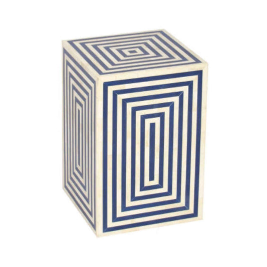 BONE INLAY END TABLE ETB029