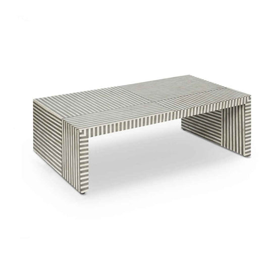 BONE INLAY COFFEE TABLE CFTB029