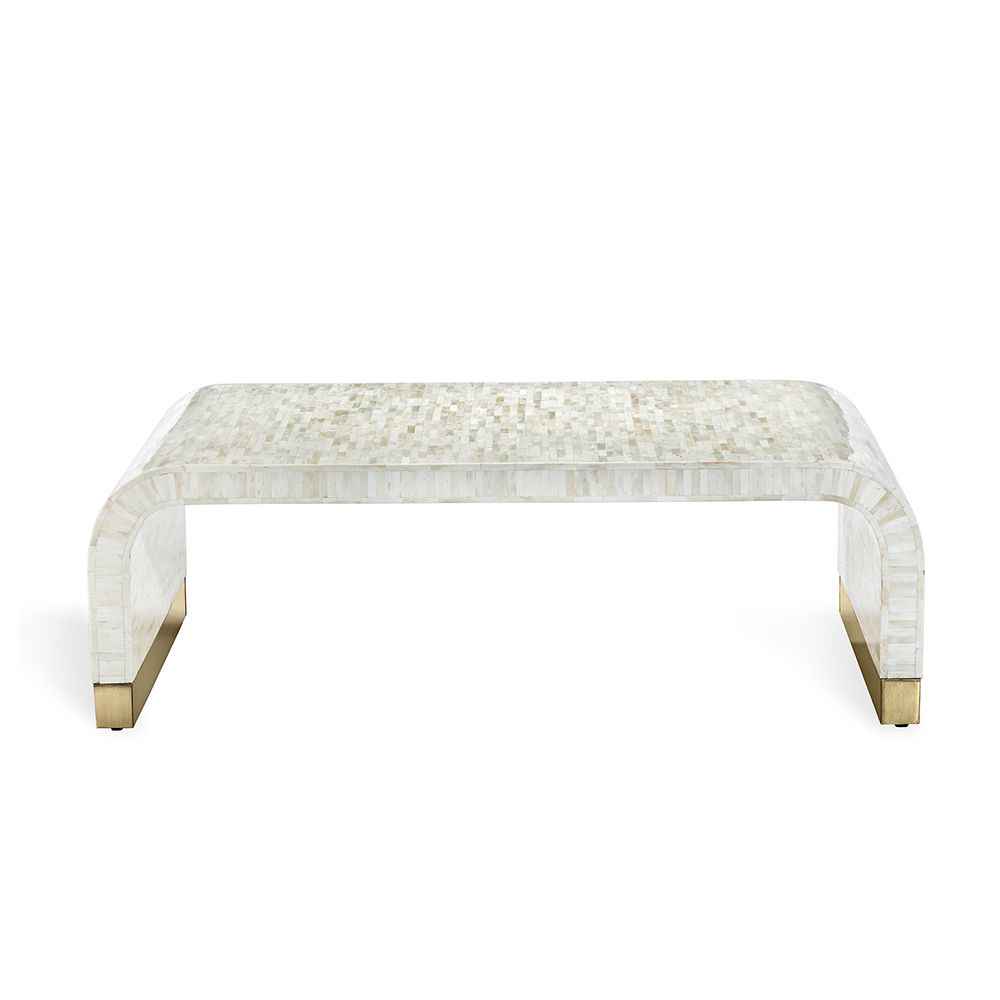 BONE INLAY COFFEE TABLE CFTB024