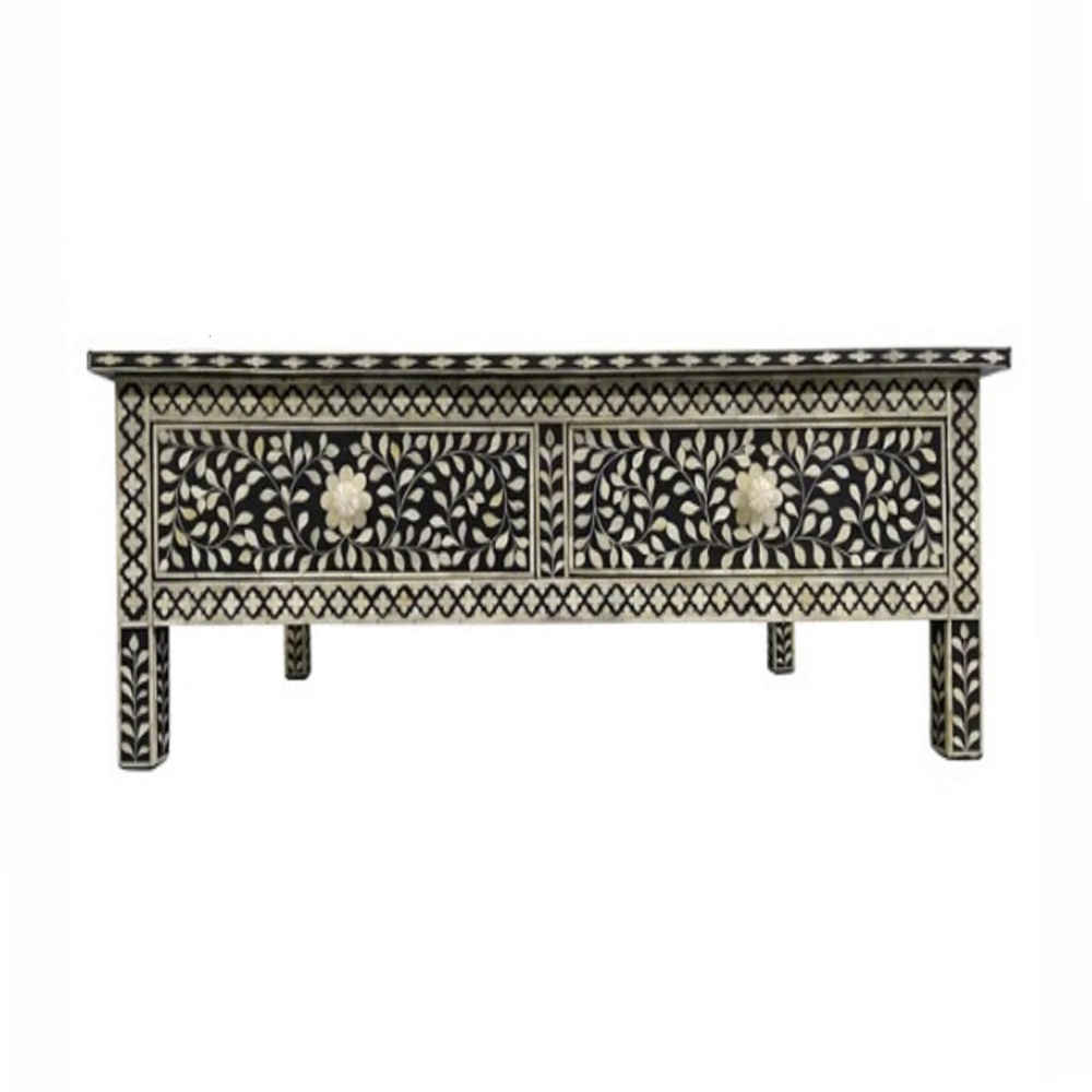 BONE INLAY COFFEE TABLE CFTB027