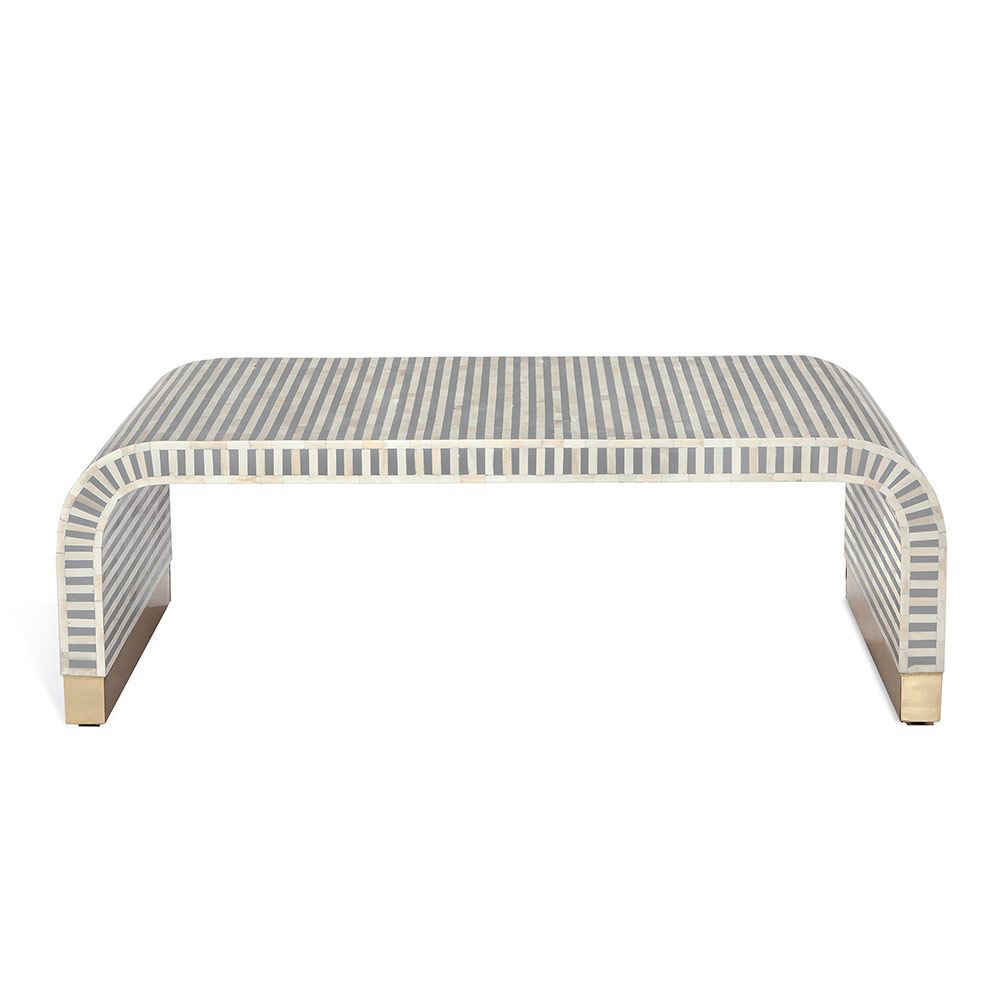 BONE INLAY COFFEE TABLE CFTB033