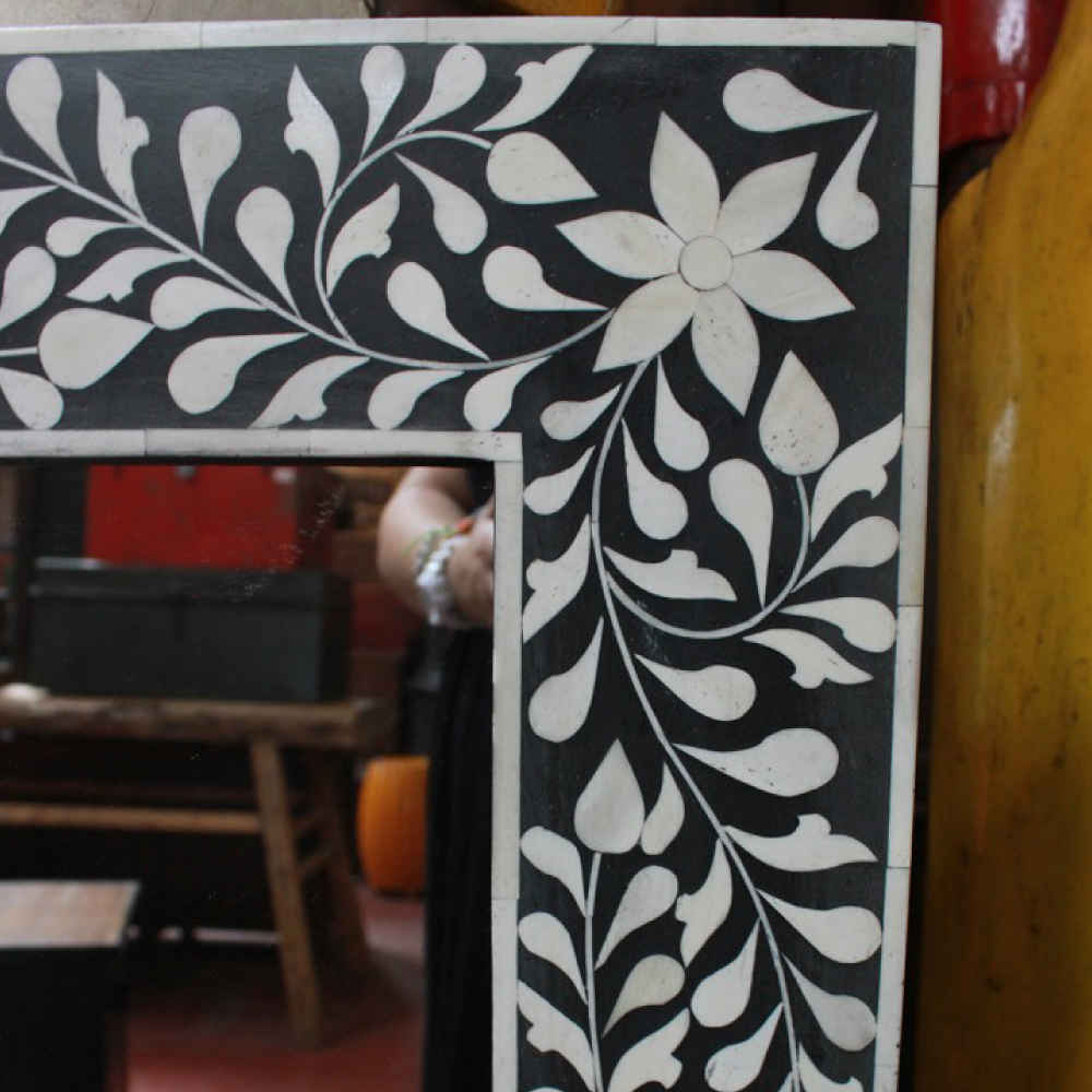 BONE INLAY MIRROR FRAME MRFRM014