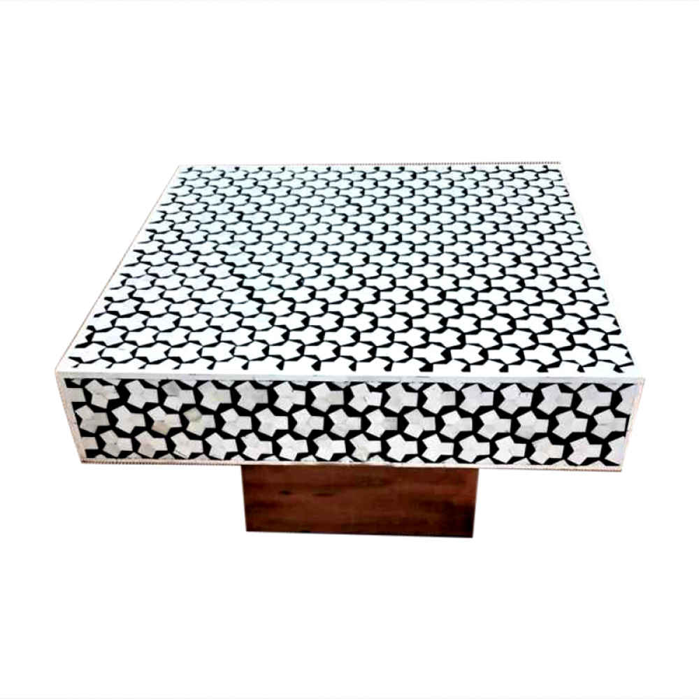 BONE INLAY COFFEE TABLE CFTB022