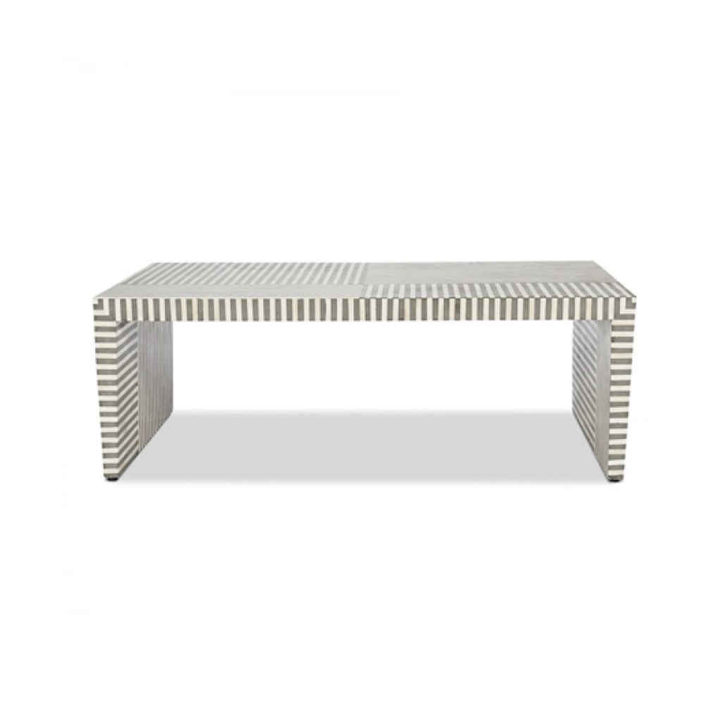 BONE INLAY COFFEE TABLE CFTB029