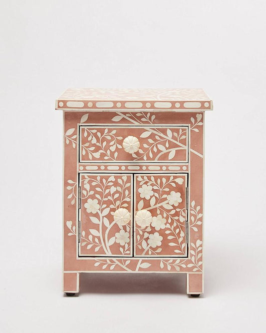 BONE INLAY BEDSIDE BDSTB010