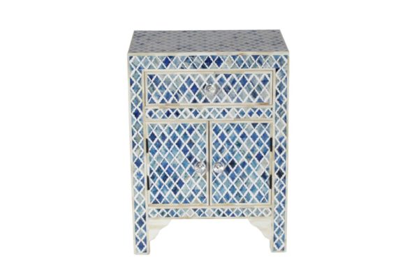 BONE INLAY BEDSIDE BDSTB025