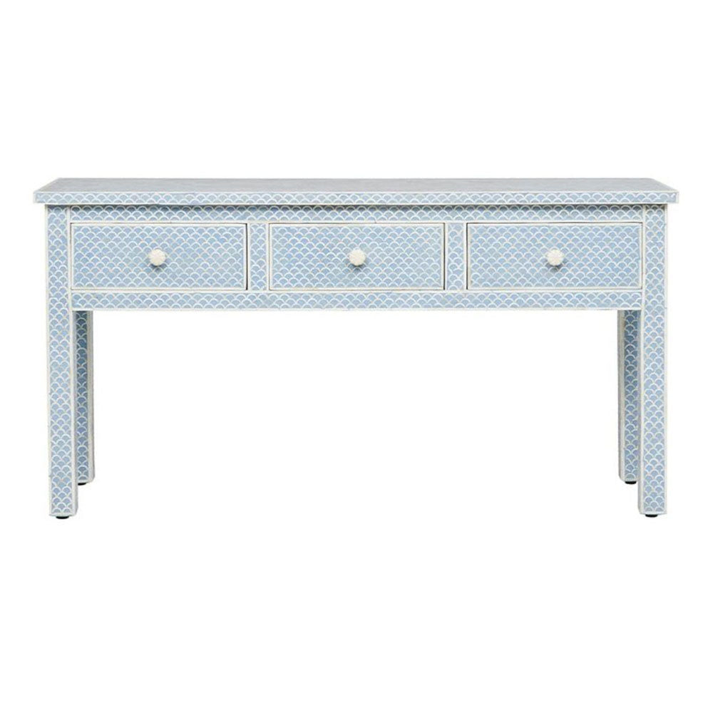 Bone Inlay Console Table