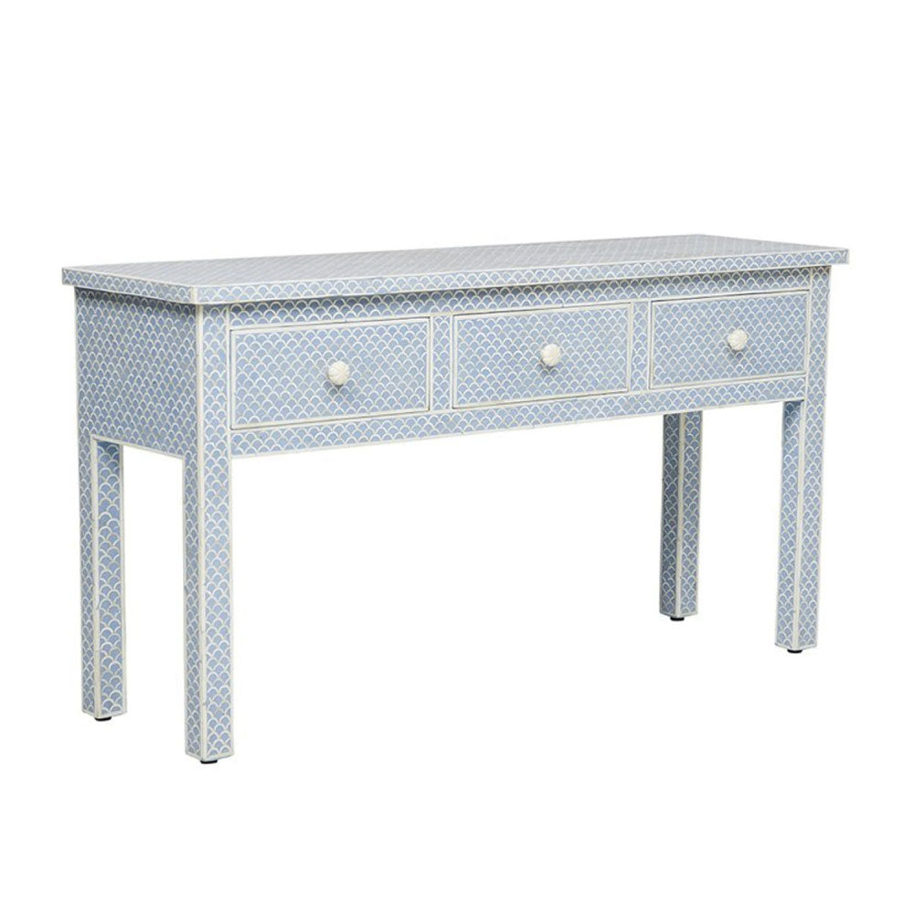 Bone Inlay Console Table