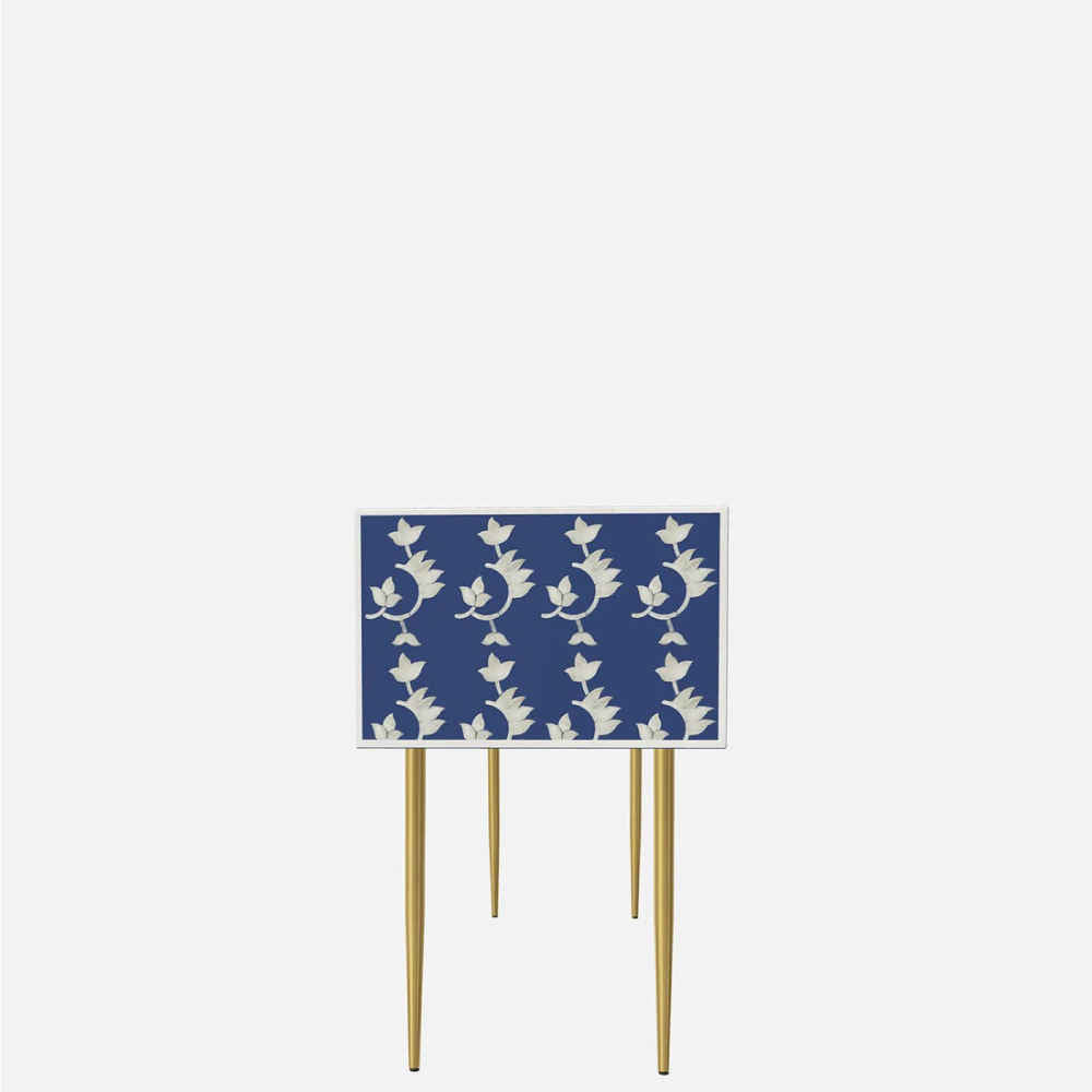 Bone Inlay Console Table
